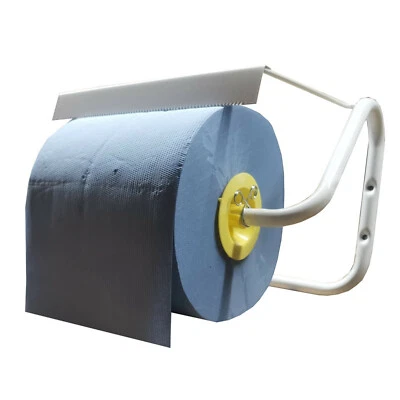 Wandhalter Abroller und 1 Rolle Putzpapier für die Werkstatt Ludwiglacke - Bild 1 von 4