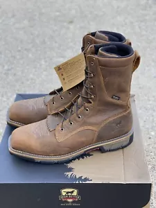 Irish Setter 83852 Marshall 9" Stiefel wasserdicht Sicherheit Zehe Herren Größe 14 D Schnürung - Bild 1 von 10