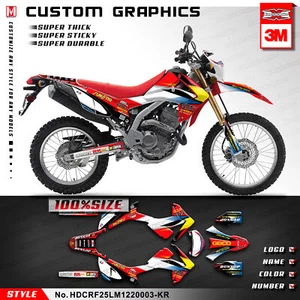 Restyle Graphics CRF250L Sticker Kit Decal Fit CRF250M CRF250L 2012-2020 - Picture 1 of 21