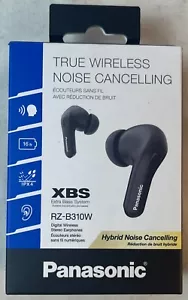 Panasonic RZ-B310W Black True Wireless Noise Cancelling Bluetooth Earbuds - Picture 1 of 17