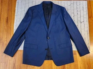 Bonobos standard fit Marzotto wool Blazer jacket 50L Blue Sample Sale - Picture 1 of 23
