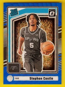 2024-25 Donruss Optic Preview P-244 Stephon Castle Rated Rookie Blue Wave - Picture 1 of 2