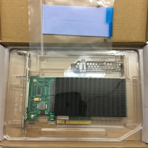 ANM22PE08 NVMe SSD PCIe 3.0 x8 to M.2 Dual port Expansion Card with heat sink - Picture 1 of 6