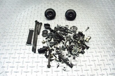 1992 90-92 Kawasaki Ninja ZX1100C ZX11 MISC Nuts Bolts Hardware Horns Lot - Image 1 of 4