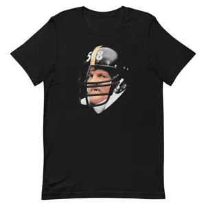 Jack Lambert Pittsburgh Fußball Linebacker grafisches T-Shirt Unisex - Bild 1 von 15