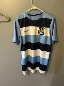 Manchester City Soccer Football Jersey Nike Men’s Size Large - Picture 1 of 7