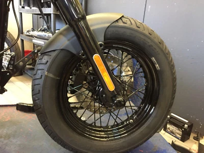 Frontfender Harley 130er 16", Fat Boy, Slim, Heritage, Softail, Custom, Uni, usw - Bild 1 von 4