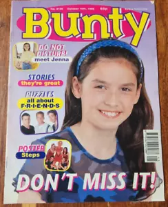 Vintage Bunty Comic Issue No 2126 October 10th 1998 Steps Poster - Picture 1 of 3