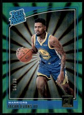 2018-19 Donruss Holo Green Laser #178 Jacob Evans III RR /99