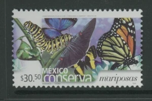 MÉXICO, COMO NUEVO, #2436, OG NH, CONSERVACIÓN, 30.50P, MARIPOSAS - Imagen 1 de 1