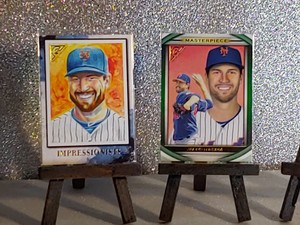 2019 Topps Gallery Impressionists Jacob deGrom #IM-17+Masterpiece Green SP /250