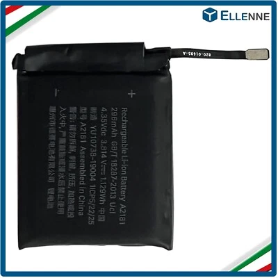 ✅ BATTERIA COMPATIBILE PER APPLE WATCH SE2 44mm IWATCH 296mAh A2181 ✅ - Immagine 1 di 3