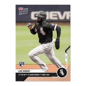 2020 Topps NOW Luis Robert #63 ~ Chicago White Sox ~ PR 3021 - Picture 1 of 2
