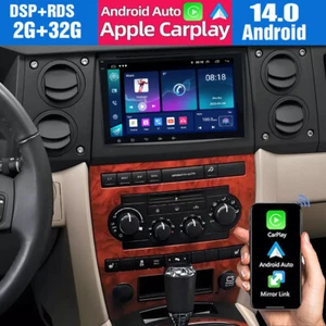 Radio limitada para Jeep Commander 2006 2007 Apple Carplay Android 14 GPS navegación 32G - Imagen 1 de 18