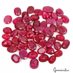 480 C/51 Pcs Natural Pink Beryl Bixbite USA Oval Cut Loose jewelry Gemstones Lot - Picture 1 of 4