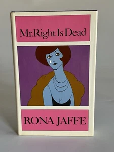 MR. RIGHT IS DEAD Rona Jaffe Simon Schuster 1965 First Ed First Printing HC DJ - Imagen 1 de 10
