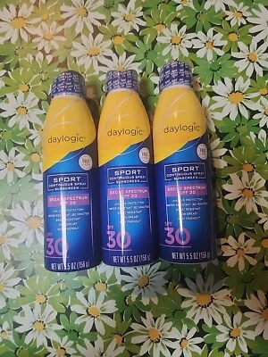 Protector solar Daylogic SPF 30: lote de 3. ¡Resistente al agua/amigable con los arrecifes! Foto 1 de 3