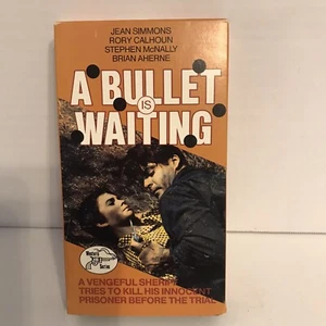 A BULLET IS WAITING VHS 1954 Renewed 1982 Jean Simmons Crime Thriller - Picture 1 of 3