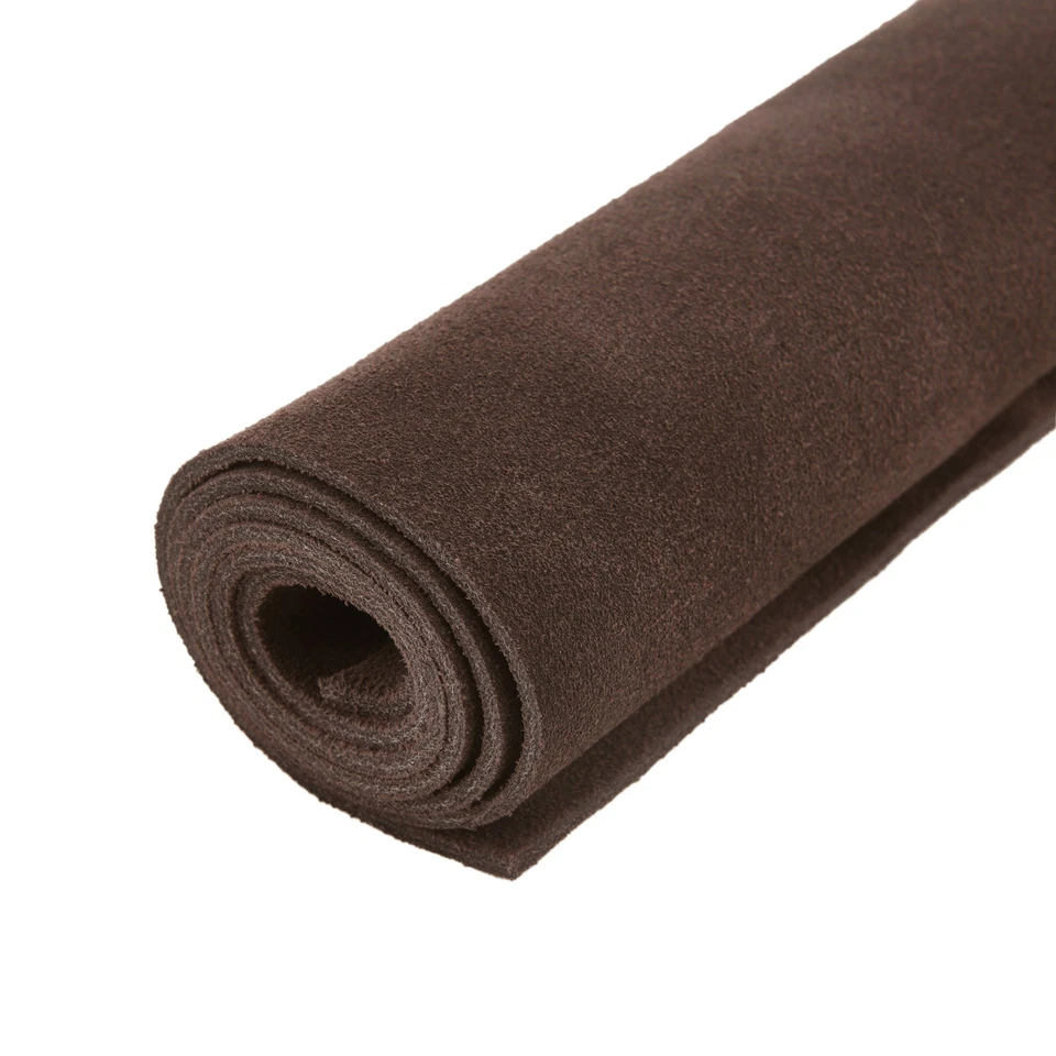 5/6oz Suede Cowhide Leather Pieces Tooling Leather for Sewing ,Craft Projects - Image 1 of 4