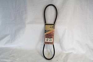 Cinturón de transmisión de movimiento de 37 x 6 equipo original genuino Murray OEM - ¡NUEVO STOCK ANTIGUO! - Imagen 1 de 3