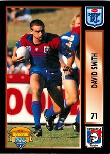 1994 NEWCASTLE KNIGHTS NRL Card DAVID SMITH - Picture 1 of 2