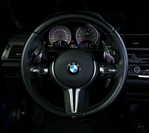 Palancas de paleta de fibra de carbono mate forjadas para BMW M2 M3 M4 M5 M6 FI - Imagen 1 de 8