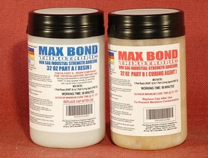 MARINE GRADE EPOXY GLUE NON-FLOWING VERY STRONG 4 CRACK REPAIR, PATCHING BOAT RV - Picture 1 of 12