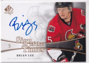 2011-12 SP Authentic Sign of the Times Autograph #SOT-LE Brian Lee AUTO - Picture 1 of 1