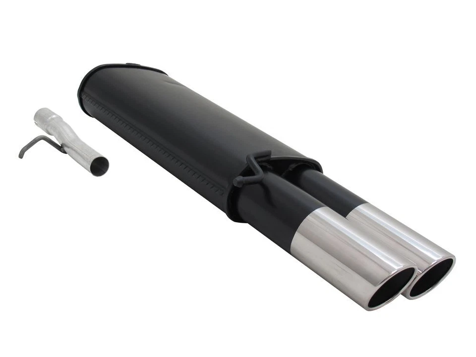 Silenziatore sportivo Novus per VW Passat Variant 2 x 90 mm design SR - Immagine 1 di 1