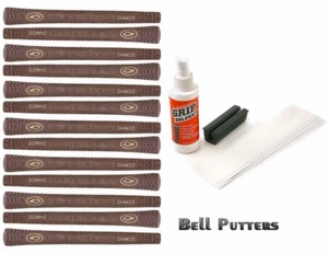 13 Avon Chamois Standard Brown Golf Grips-Mens/Men's Grip-48g-Regrip/Grip Kit - Picture 1 of 3