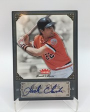 2006 Fleer Grates Of The Game Jack Clark San Francisco Autograph #48 NM-MT 