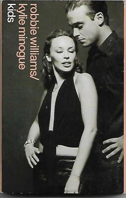 Robbie Williams Kylie Minogue Kids CASSETTE SINGLE Pop Rock - Image 1 of 4