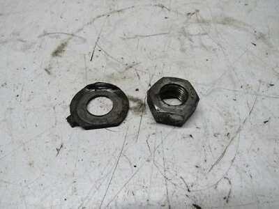 1980 80 81 82 83 Kawasaki KZ250 CSR 250 LTD Front Sprocket Nut - Image 1 of 4