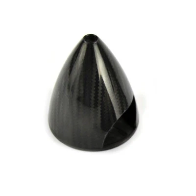 1PC 5 inch Carbon Fiber Spinner 2 Blade For Gas RC Airplane ZY01 Black New - Image 1 of 4