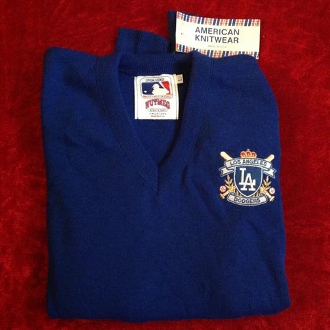 Los Angeles Dodgers Official Licensee MLB Women's Blue Sweater Large with Tags Cover
