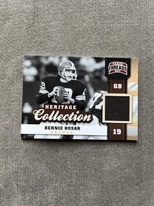 2011 Threads Bernie Kosar Patch Heritage Collection Game Used Relic Browns - Picture 1 of 2