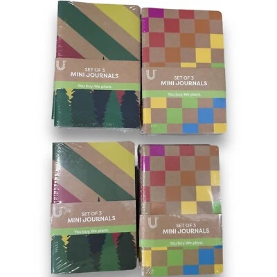 U Style Set of 3 (30) Mini Journals 100% Original Brand Outdoor Kraft Lot of 10 - Image 1 of 4