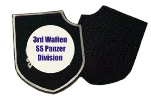 Set of 2 chevrons. 3st Waffen SS Panzer Division. Wehrmacht. Non-original. - Picture 1 of 3