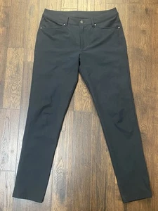 Lululemon ABC Slim Fit 5 Pocket Pants Mens 31x30 Tapered Dark Gray Warpstreme - Picture 1 of 9