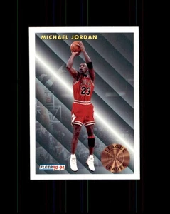 1993-94 Fleer Basketball MICHAEL JORDAN Scoring Leader #224  Bulls (H) - Picture 1 of 1