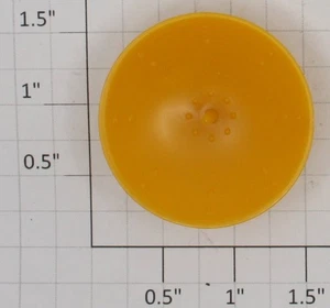 Lionel 465-7 Yellow Antenna Dish Fits 3519 Satellite 3540 Radar Dispatch Station - Picture 1 of 2