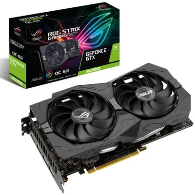 ASUS ROG Strix GeForce GTX 1660 SUPER OC 6GB GDDR6 Gaming Graphics Card - Image 1 of 4