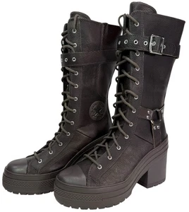 Converse De Luxe Heel XX-HI Mudguard Buckles Sneaker Boot A15659C Men Size 10.5 - Picture 1 of 7