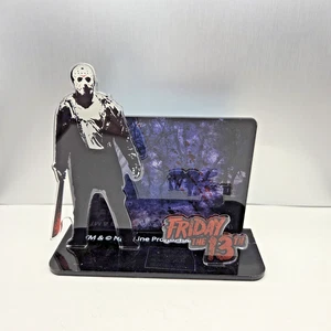 Freitag der 13. Acryl Aufsteller Schild New Line Productions Mini Standee - Bild 1 von 2