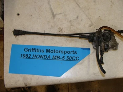1982 Honda MB5 MB50 scooter motocicleta fabricante de equipamento original carburador fabricante de equipamento original Japão PF peças - Imagem 1 de 4