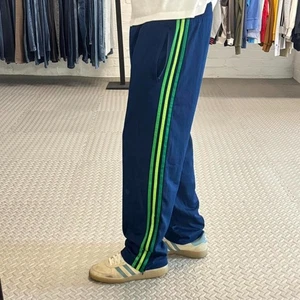 Vintage Y2K Adidas baggy sweatpants striped track pants - Picture 1 of 8