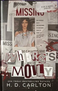 Where’s Molly PR Exclusive Edition by HD Carlton- Foiled Cover- Red Foiled... - Picture 1 of 4
