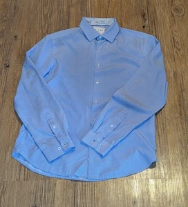 C-Lab NYC 4 Way Stretch, Designer Slim Fit Dress Shirt, Men's M 15.5-32/33 - Picture 1 of 3