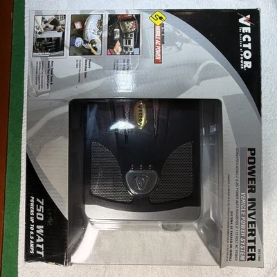 Vector Vec1043 Car Power Inverter 750 watts - **Brand New in Box**  - Image 1 of 4