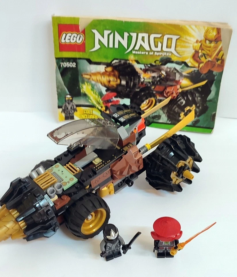 LEGO 70502 NINJAGO Cole's Earth Driller - Retirado - 100% Completo con Minifiguras Foto 1 de 1